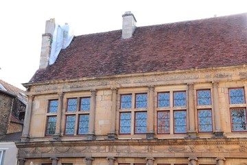 Ville de Langres - Maison style Renaissance construite au 16 ème siècle - Département de la Haute Marne - France