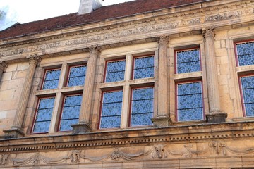 Ville de Langres - Maison style Renaissance construite au 16 ème siècle - Département de la Haute Marne - France