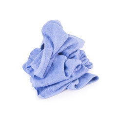 towel or bath towel on a background new.