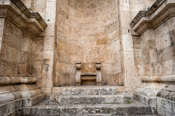 medieval town of Ascoli Piceno, Marche-Italy