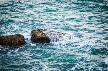 sea side view along the spanish coast