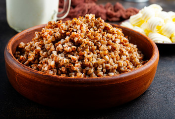 cooked buckwheat
