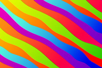 Colorful background with curved lines. Pattern design for banner, poster, flyer, card, cover, brochure