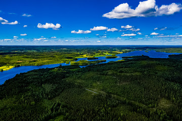 Finnland aus der Luft - Atemberaubende Luftbilder von Landschaften in Finnland