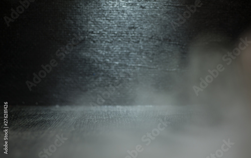 Smoke And Light Scene Black Background Wall Mural Wallpaper Murals Yongyut