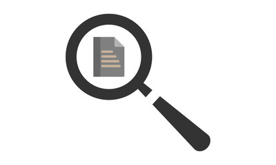 Searching documents icons for file discovery and organization