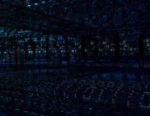 Future digital technology, network data transmission, big data