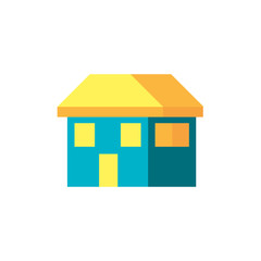 house facade building isolated icon