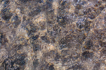 Background of Red sea water surface