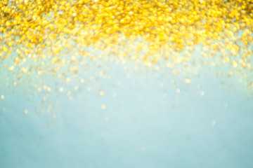 Glitter gold background