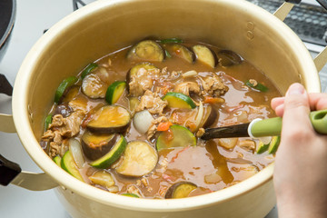 夏野菜カレー　curry	