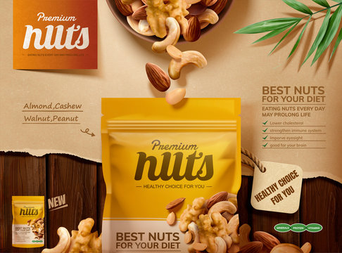 Premium nuts ads