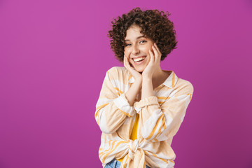 Portrait of an attractive young woman