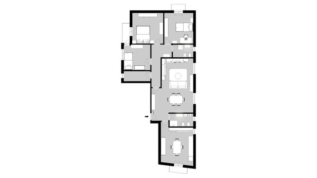 Floor Plan Ideas. Floor Plan Design Services. Residential 3d floor plan. Simlpe House Design. House design ideas with floor plans. House Extension Plans. Blueprint House Plan Design Architecture