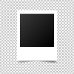 Vector Photo frame mockup