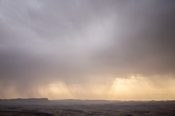 Strom in the desert