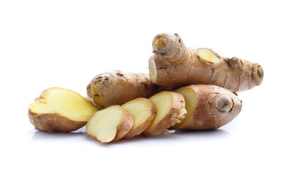 ginger on white background