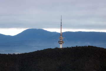Canberra Tower Winter Morning