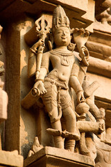 Stone Statue in Jain Temple, Khajuraho