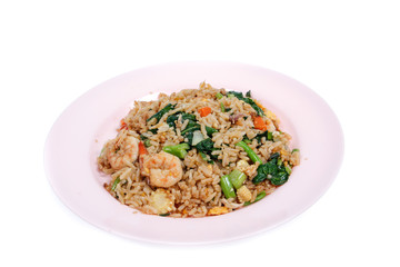 Thai shrimp fried rice