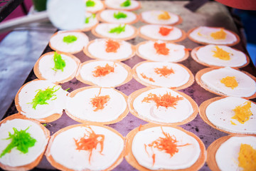 Kanom Buang - Thai Style Crispy Tart,Thai Crispy Pancake