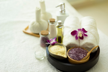 Scrub Cream for Spa, Facial Massage and Body Scrub.Spa massage for skin health