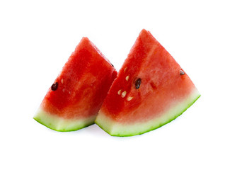 watermelon isolated on white