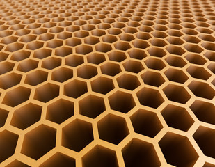 Obraz premium Honeycomb texture background graphic, tech texture