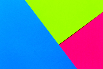 Abstract different multicolored neon backgrounds with place for text. Top view.