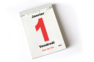 1. Janvier 2021 Jour de lAn