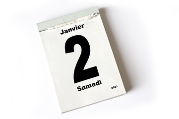 2. Janvier 2021