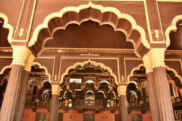 Tipu Sultan's Summer Palace , Bangalore, Karnataka, India