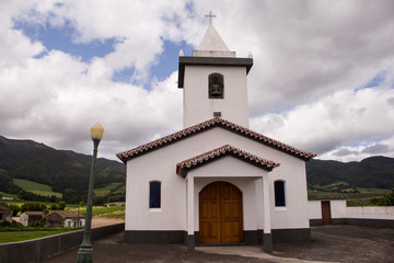 Church in Lomba do Pomar, Sao Miguel