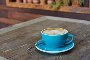 Cup Of Coffee With Latte art