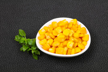 Young sweet corn