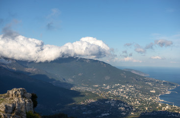 View from Ah-Petri in Crimea