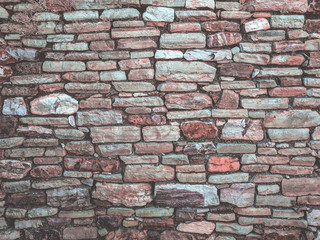 Pebbles stone texture and background. Abstract background made with stones.