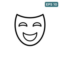 mask icon vector