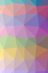 Obraz premium Illustration of abstract Green, Purple, Yellow vertical low poly background. Beautiful polygon design pattern.