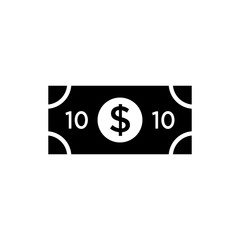 Money Icon in trendy flat style isolated on white background