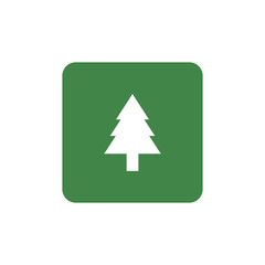 Forestation symbol icon vector illustration