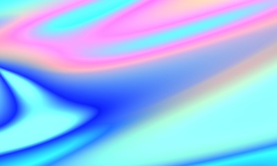 Liquid Chromatic Holographic Texture, Wrinkled Foil Background. Gas Fuel Rainbow.