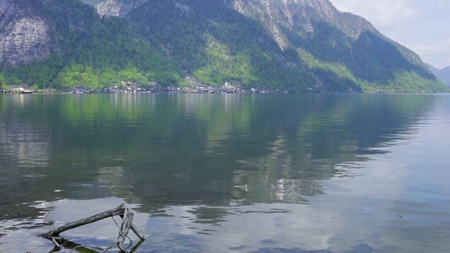 Beautiful little town of Halstatt - latest attraction for tourists.