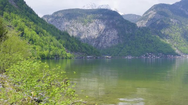 Beautiful little town of Halstatt - latest attraction for tourists.