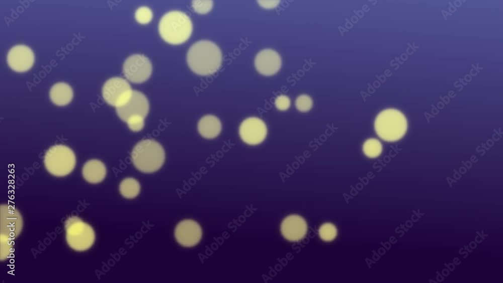 Poster abstract golden bokeh blinking bright in dark background.golden bokeh circular particles background.