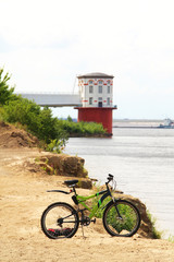 bicycle on the beach