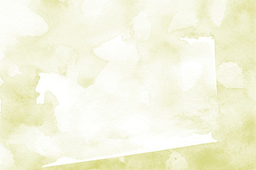 Lime green background with natural watercolor texture in trendy eco style for modern healthy food design, bio label, eco-friendly products, organic brand style, and web site/app screen backgrounds.