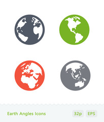 Earth Angles - Sticker Icons