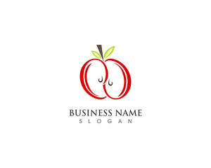 Apple fruit vector design illustration
