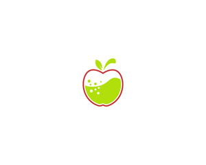 apple juice vector illustration